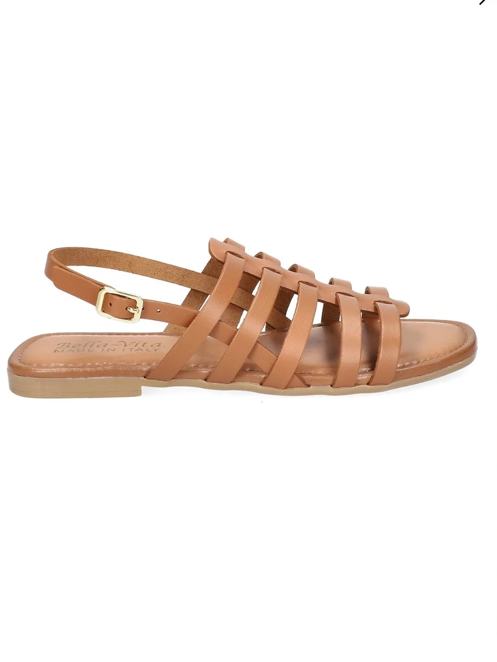 NARROW WIDTH Bella Vita Women's Uma-Italy Strappy Slingback Sandals Size 10N